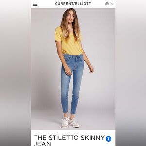 Current Elliott Skinny Jeans